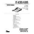 SONY ITA205 Manual de Servicio