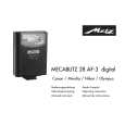 MECABLITZ 28AF-3 DIGITAL MECABLITZ 28AF-3 DIGITAL