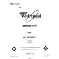 WHIRLPOOL EHT201XKWR7 Catálogo de piezas