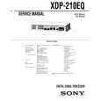 SONY XDP210EQ Manual de Servicio