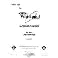 WHIRLPOOL LA5400XTG0 Catálogo de piezas