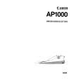 CANON AP1000 Manual de Usuario