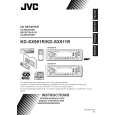 JVC KDSX911R Manual de Usuario
