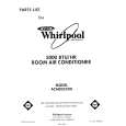 WHIRLPOOL ACM052XX0 Catálogo de piezas