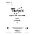 WHIRLPOOL HD1000JSW2 Catálogo de piezas