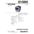 SONY ICFCD853V Manual de Servicio