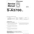 PIONEER S-A5700/XE Manual de Servicio