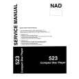 NAD 523 CD PLAYER Manual de Servicio