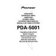 PIONEER PDA5001 Manual de Usuario
