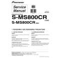 PIONEER S-MS800CR/XJM/E Manual de Servicio