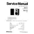 TECHNICS SB-X1 Manual de Servicio
