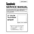 SYMPHONIC ST427F Manual de Servicio