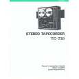 SONY TC-730 Manual de Usuario