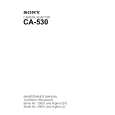 SONY CA-530 Manual de Servicio