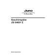 JUNO-ELECTROLUX JSI64601E Manual de Usuario