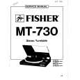 FISHER MT-730 Manual de Servicio
