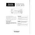 PIONEER VSX455 Manual de Usuario