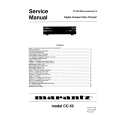MARANTZ 74CC-52 Manual de Servicio