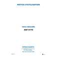ARTHUR MARTIN ELECTROLUX ASF6170 Manual de Usuario