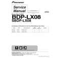 PIONEER BDP-LX08/WVXJ5 Manual de Servicio