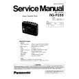 PANASONIC RQP266 Manual de Servicio