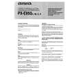 AIWA PXE855 Manual de Usuario