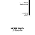 ARTHUR MARTIN ELECTROLUX G6500CLW1GASAME.. Manual de Usuario