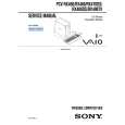 SONY PCVRX80DS Manual de Servicio