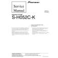 PIONEER S-H052C-K Manual de Servicio