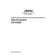 JUNO-ELECTROLUX JSI43600E Manual de Usuario