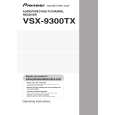 PIONEER VSX-9300TX/KUXJ/CA Manual de Usuario