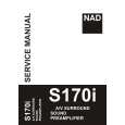 NAD S170I Manual de Servicio
