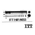 ITT HIFI 8033 Manual de Usuario