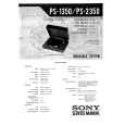 SONY PS-1350 Manual de Servicio