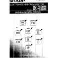 SHARP IQ7500M Manual de Usuario