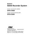 SONY DFR-E3000 Manual de Usuario