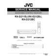 JVC RX-D212BJ Manual de Servicio