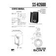 SONY SSH2600 Manual de Servicio