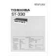 TOSHIBA ST-330 Manual de Servicio