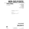SONY MDR-G82SL Catálogo de piezas
