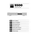 NAD S500 Manual de Usuario