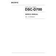 SONY DSC-D700 VOLUME 2 Manual de Servicio