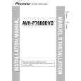 PIONEER AVH-P7500DVDII Manual de Servicio