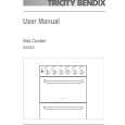 TRICITY BENDIX SG305/1BN Manual de Usuario