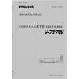 TOSHIBA V-727W Manual de Servicio