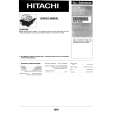 HITACHI CS2117T Manual de Servicio