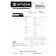 HITACHI VTM741 Manual de Servicio