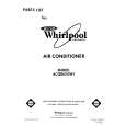 WHIRLPOOL ACQ062XW1 Catálogo de piezas