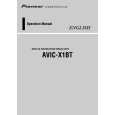 PIONEER AVIC-X1BT/XU/EW5 Manual de Usuario