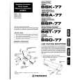 PIONEER BSK-77/E Manual de Usuario